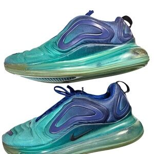 NIKE SNEAKERS Air Max 720  Streetwear Y2K Comfy Sea Forest Green Boys Girls 7Y